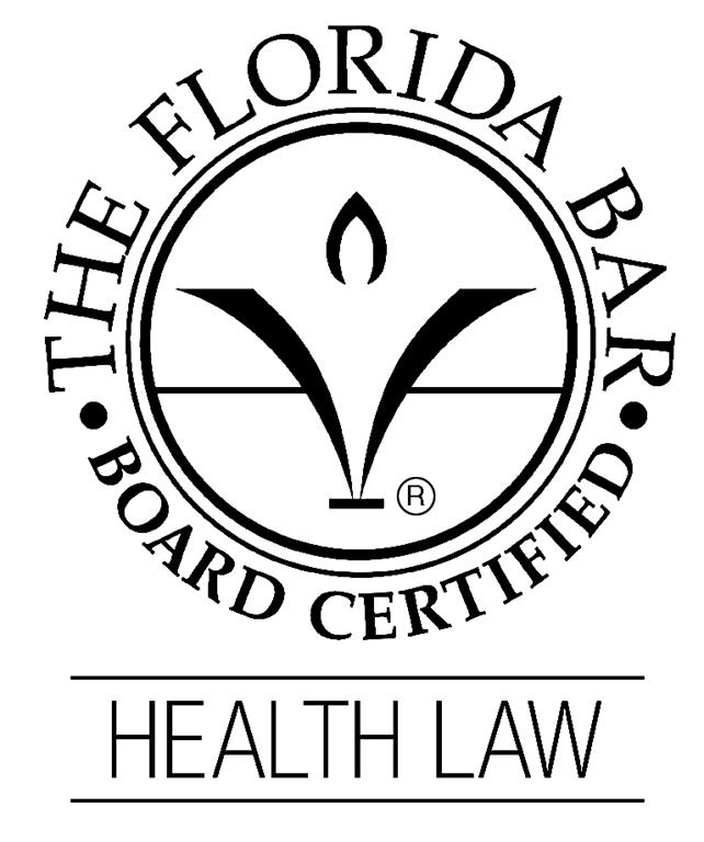 The Florida Bar Board Certified in Health Law logo - demonstrating expertise in health law specialization