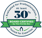 30% Board-Certified Firm badge